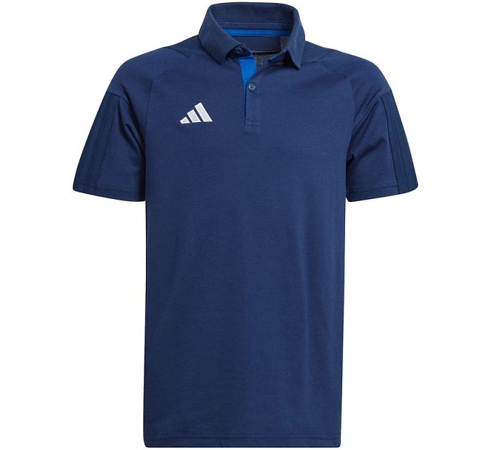Detské bavlnené tričko adidas Tiro 23 Competition tmavomodré HK8053