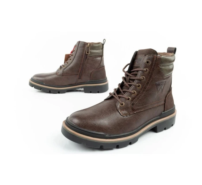 buty męskie  modne ciemny model 21361030 - Wrangler