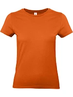 B&C #E190 /women Dámske tričko z hrubej bavlny 01.004T urban orange