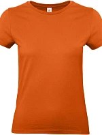 B&C #E190 /women Dámske tričko z hrubej bavlny 01.004T urban orange