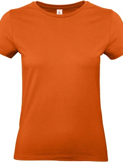 B&C #E190 /women Dámské tričko z těžké bavlny 01.004T urban orange