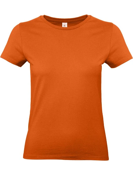 B&C #E190 /women Dámske tričko z hrubej bavlny 01.004T urban orange