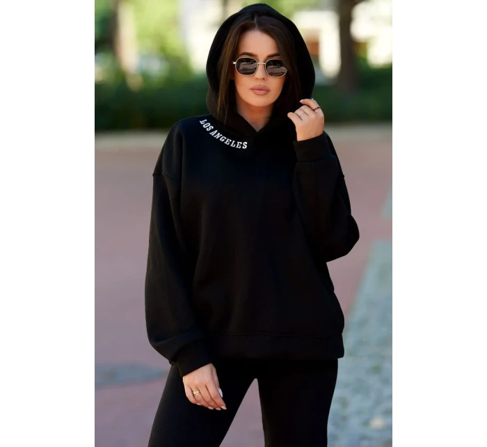 Izolovaná súprava s výšivkou Los Angeles čierny Izolovaná súprava s výšivkou Los Angeles čierny