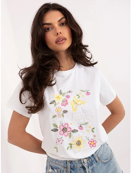 T shirt IR TS model 22097932 ecru - FPrice