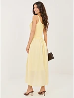 Šaty MI SK 22586.62 svetložltá Šaty MI SK 22586.62 svetložltá