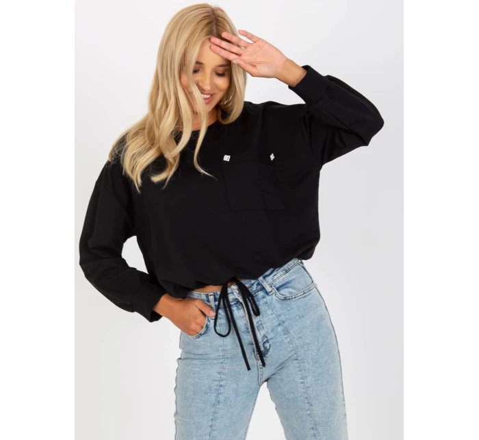 Mikina RV BL 8066.32P čierna Mikina RV BL 8066.32P čierna