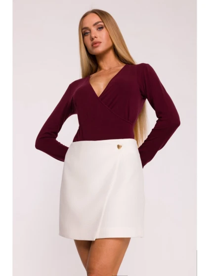 model 21202783 Mini sukně krémová - Moe