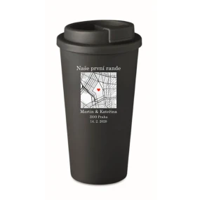 Personalizovaný termohrnek s mapou