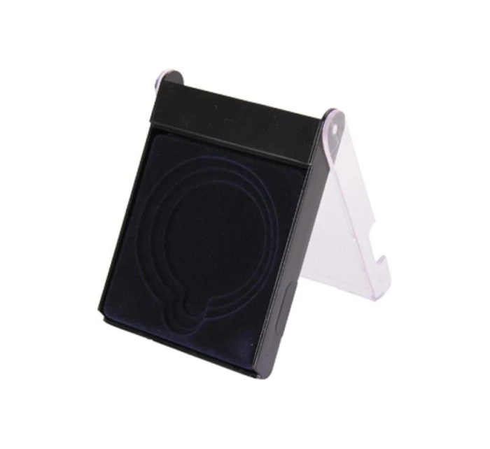 Plastové puzdro na medaily 70mm 116x84x18mm modré - A005B BK/BU