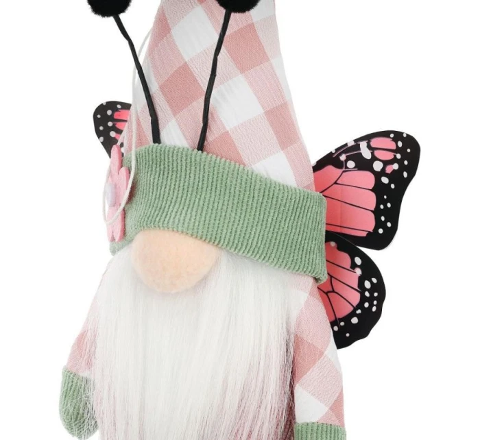 GHOST GNOM MOTHROOM PALE 25CM SPRING DECORATION detské