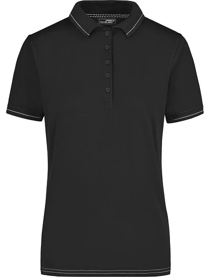 JN Dámské žerzejové elastické polo 02.0 black/white model 22487079 - Daiber JN Dámské žerzejové elastické polo 02.0 black/white model 22487079 - Daiber
