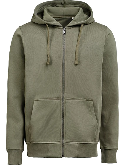 Untagged Movement OCS RCS Full Zip Hoodie Unisex mikina s kapucňou z hrubej bavlny 66.5010 thyme Untagged Movement OCS RCS Full Zip Hoodie Unisex mikina s kapucňou z hrubej bavlny 66.5010 thyme