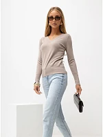 Sweter IR SW model 22303478 beżowy - FPrice Sweter IR SW model 22303478 beżowy - FPrice