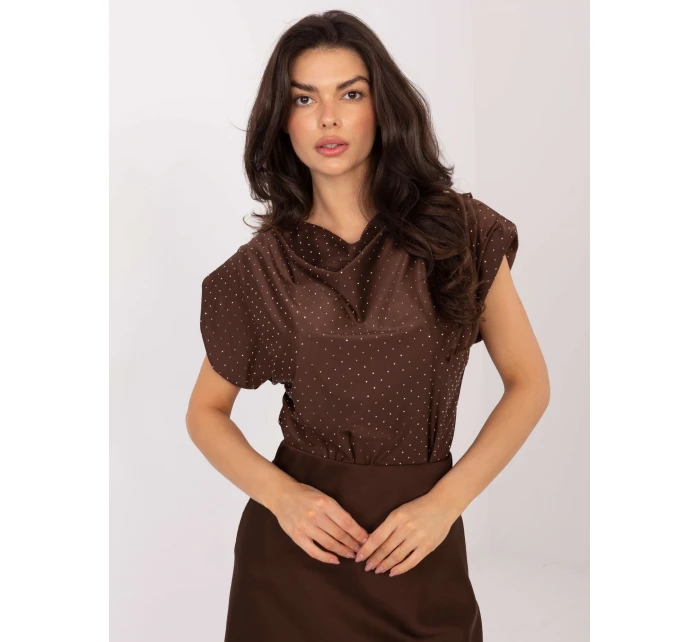 Blúzka MI BZ 61479.35 hnedá