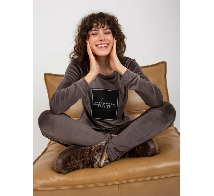 Súprava RV KMPL 8440.58P tmavo šedá