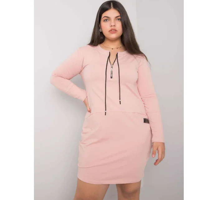 Šaty RV SK 7241.43 svetlo ružová