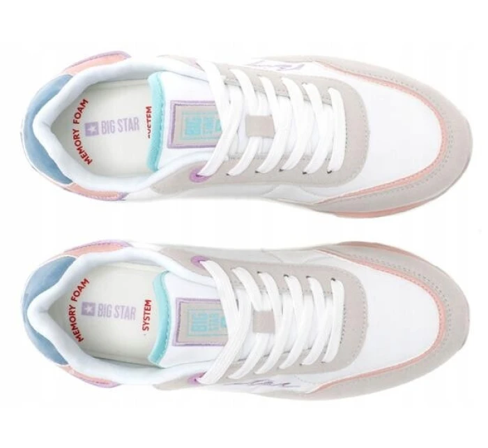 Dámské sportovní boty model 21222045 Bílá mix barev - Big Star