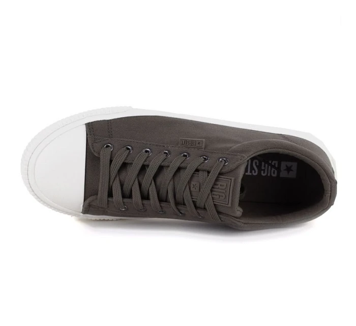 Pánske sivé textilné tenisky Big Star TT174113 Pánske sivé textilné tenisky Big Star TT174113