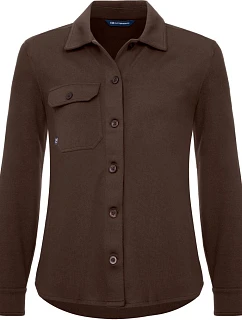 Cutter & Buck Advantage Leisure Shirt Women Voľnočasová blúzka 68.2415 tmavá mokka