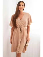 Šaty so skladaným výstrihom fango Šaty so skladaným výstrihom fango