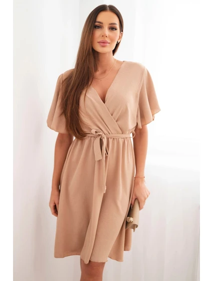 Šaty so skladaným výstrihom fango Šaty so skladaným výstrihom fango