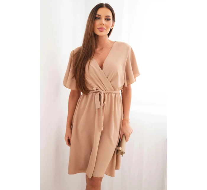 Šaty so skladaným výstrihom fango Šaty so skladaným výstrihom fango