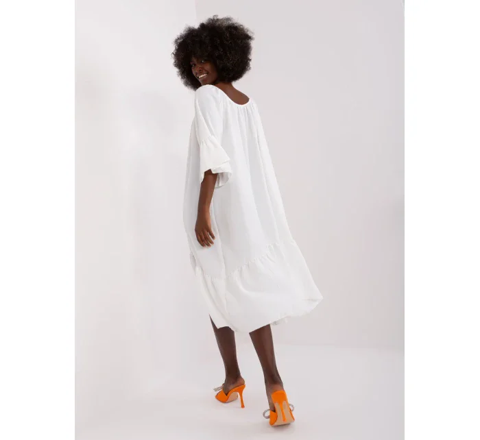 Sukienka DHJ SK model 18856343 ecru - FPrice