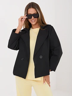 IT KR kabát FL8897KSM.02 čierny