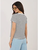 Tričko IT TS 22397.89 biele čierne