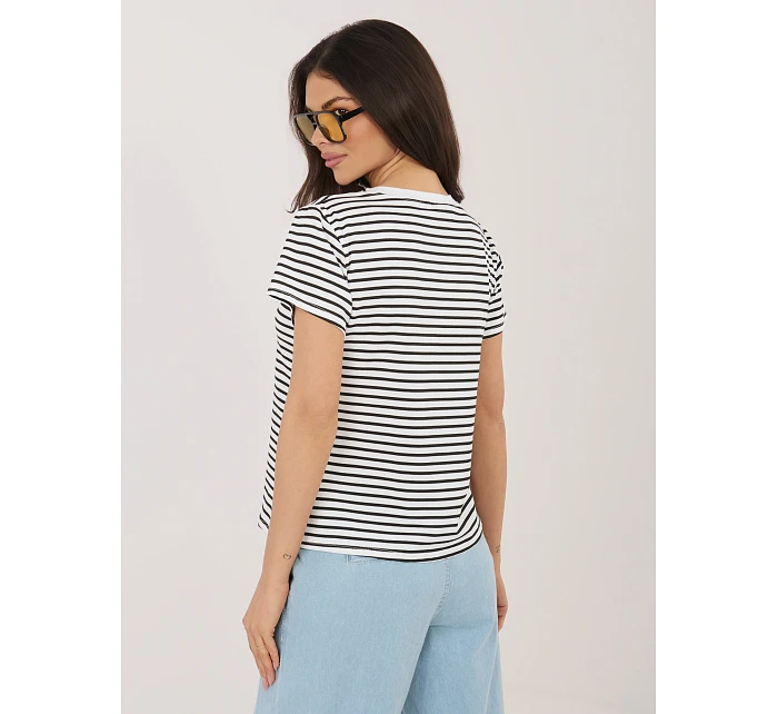 Tričko IT TS 22397.89 biele čierne