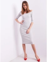 Šaty CZ SK model 14820935 světle šedá - FPrice