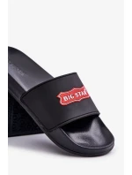 Pánske papuče s logom Big Star Black