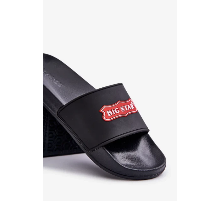 Pánske papuče s logom Big Star Black