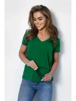 Dámská halenka s krátkým rukávem Dámská halenka s krátkým rukávem