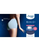 Dámske nohavičky Basic+ Maxi C3P - UNKNOWN - modrá kombinácia V020 - SLOGGI Dámske nohavičky Basic+ Maxi C3P - UNKNOWN - modrá kombinácia V020 - SLOGGI