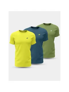 Trička M model 21196915 3PAK pánské - 4F