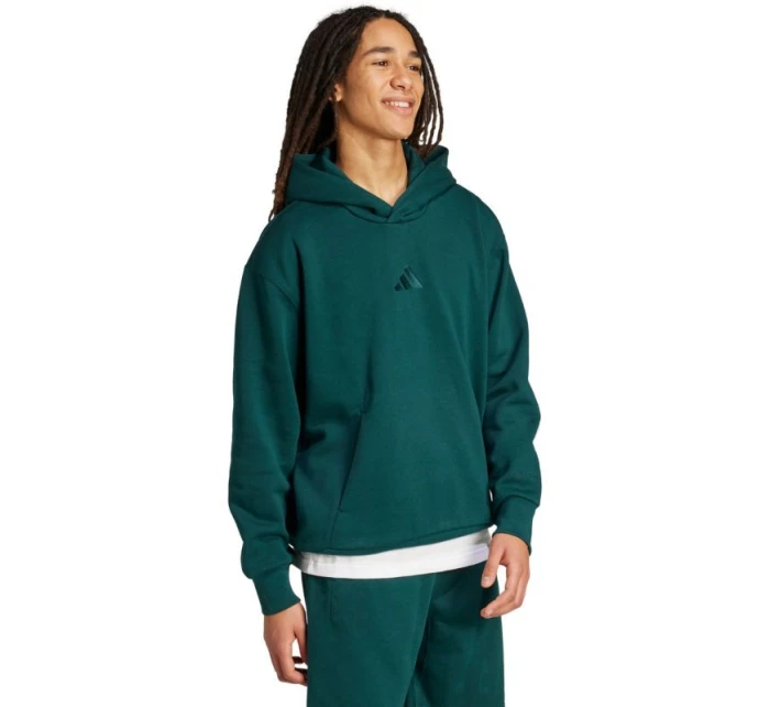 Pánské mikiny Fleece Hoodie Green pánské model 21738003 - ADIDAS Pánské mikiny Fleece Hoodie Green pánské model 21738003 - ADIDAS