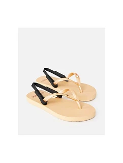 Plážové šľapky RIP CURL Premium Surf Bloom O/T-Girl, zlaté