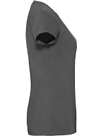 Fruit of the Loom Lady-Fit Iconic 195 T Dámske tričko z hrubej bavlny 16.1424 light graphite Fruit of the Loom Lady-Fit Iconic 195 T Dámske tričko z hrubej bavlny 16.1424 light graphite
