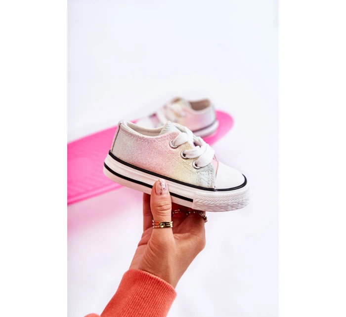 Dziecięce Trampki Wiązane Multikolor Effy