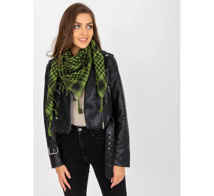 Šatka AT CH ARAFAT.37 čierny a zelený