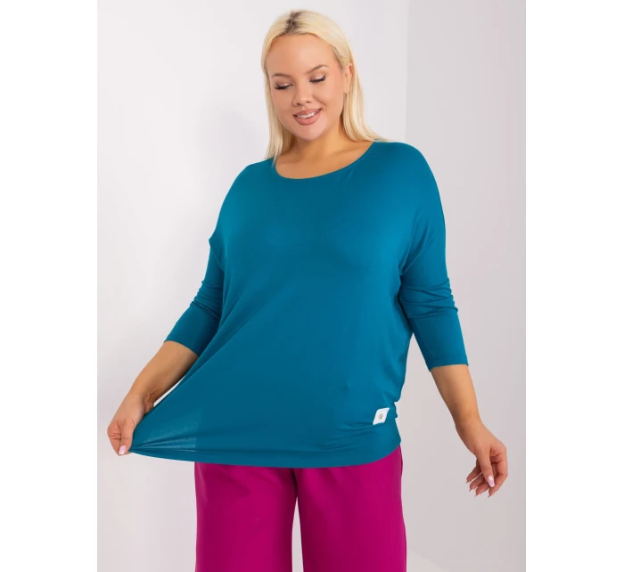 Bluzka RV BZ model 19465496 morski - FPrice Bluzka RV BZ model 19465496 morski - FPrice