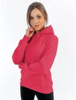 Dámska mikina s kapucňou BASIC pink BY1164