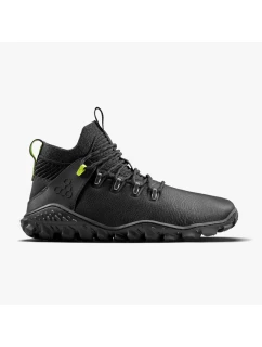 Vivobarefoot MAGNA FOREST ESC Dámske minimalistické turistické topánky OBSIDIAN/LIME (209082-02)