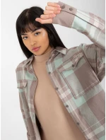 Košeľa D71720W11085A tmavá lila Košeľa D71720W11085A tmavá lila