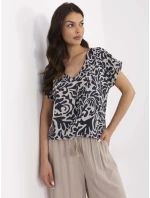 Blúzka D73771M11171B tmavomodrá Blúzka D73771M11171B tmavomodrá