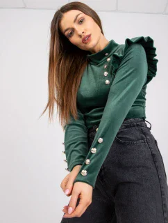 Halenka DHJ BZ model 17098483 tmavě zelená - FPrice