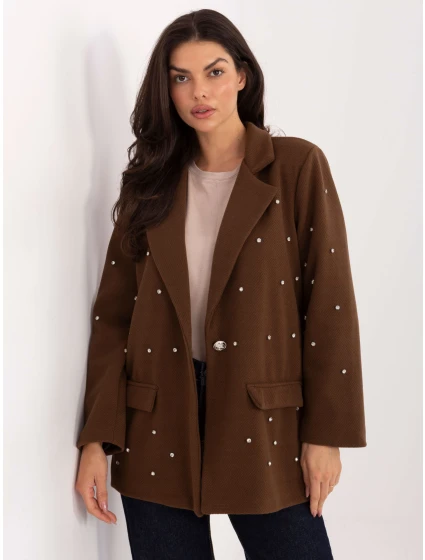 Marynarka IT MA model 21795623 brązowy - FPrice