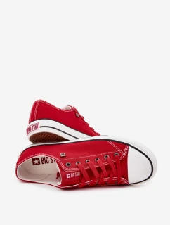 Pánske nízke tenisky Big Star - červené