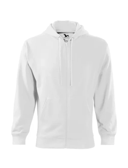 Trendy Zipper mikina pánská bílá Trendy Zipper mikina pánská bílá
